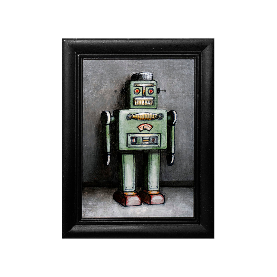 Image of Green Tin Robot by Autumn Justine Miller