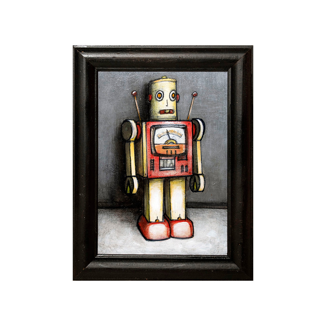 Image of Yellow Tin Robot by Autumn Justine Miller