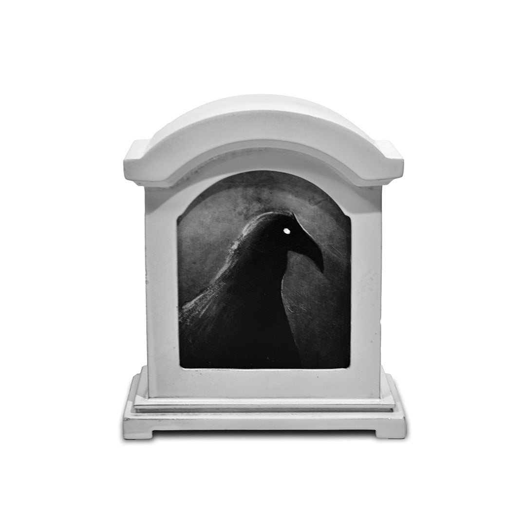 Image of Crow Head Pedestal by Autumn Justine Miller