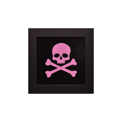 Image of Pink Skull and Bones by Autumn Justine Miller