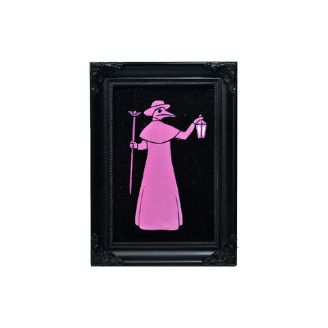 Image of Pink Plague Doctor by Autumn Justine Miller