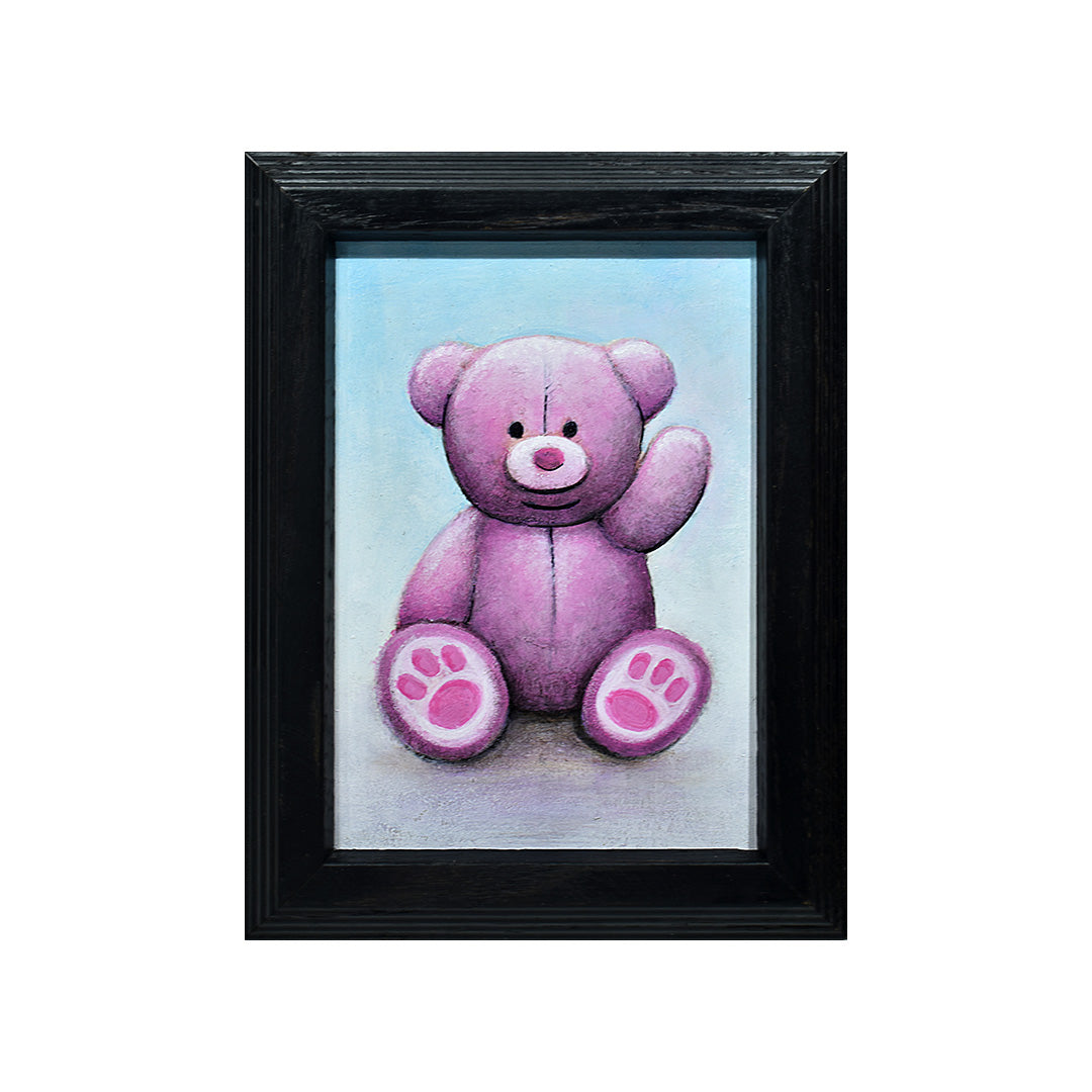 Image of Pink Bear Stuffie by Autumn Justine Miller