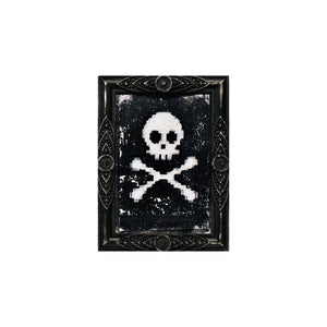 Image of 8 Bit Skull & Crossbones by Autumn Justine Miller