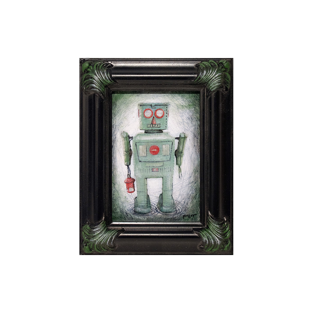 Image of Green Toy Robot by Autumn Justine Miller