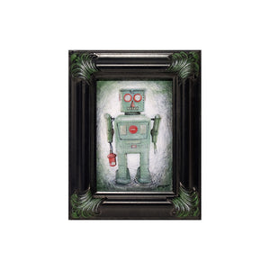 Image of Green Toy Robot by Autumn Justine Miller