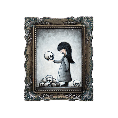 Image of Girl with Skulls by Autumn Justine Miller