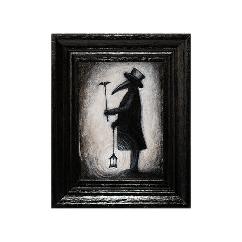 Image of Plague Doctor with Lamp by Autumn Justine Miller