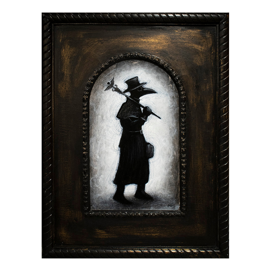 Image of Walking Plague Doctor by Autumn Justine Miller